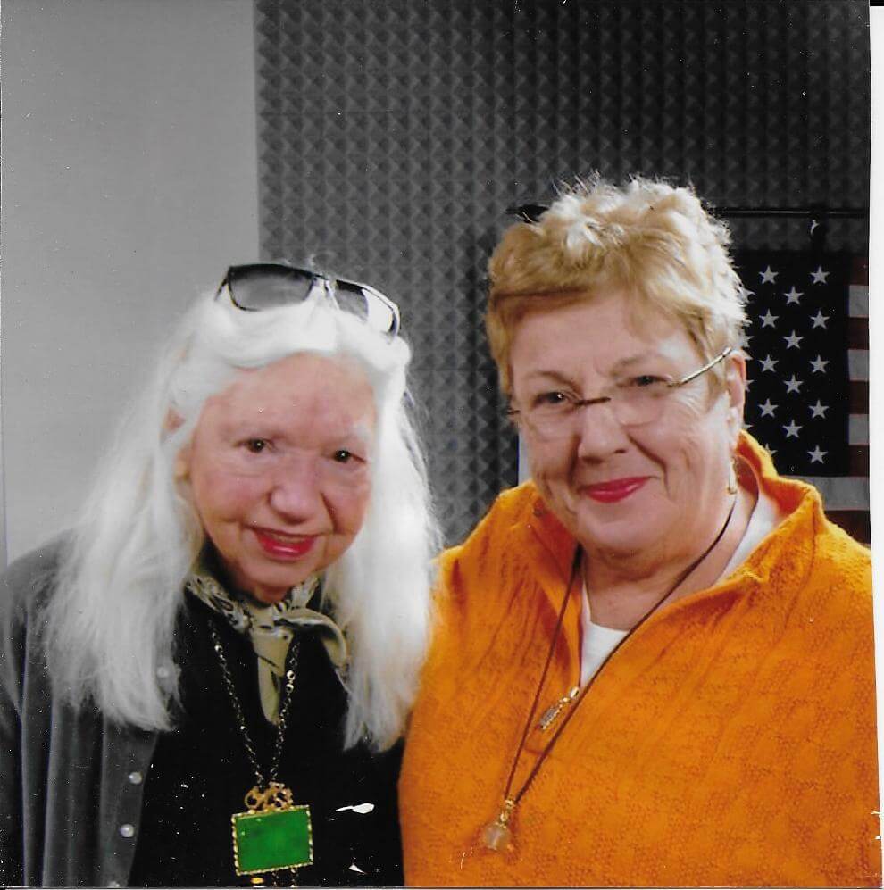 Lois Erdmann Wright (left)