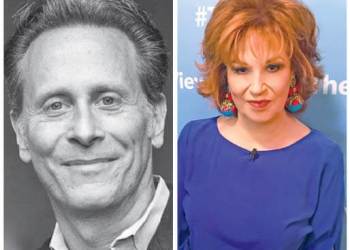 Joy Behar and Steven Weber