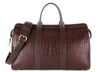 Frank Clegg American Alligator Duffle, $12,500