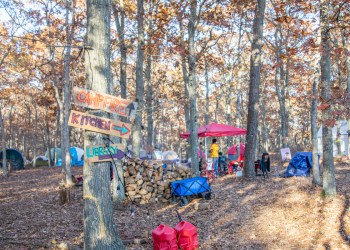 Shinnecock encampment