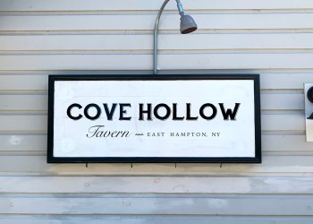 Cove Hollow Tavern sign