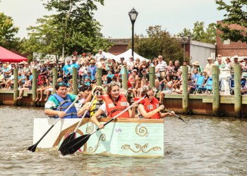 Past Riverhead cardboard boat race