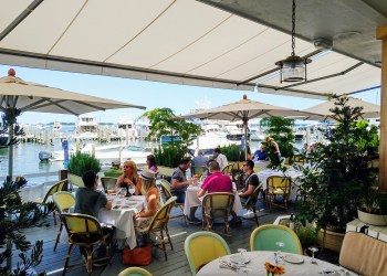 Good luck getting reservations at Le Bilboquet on Long Wharf in Sag Harbor