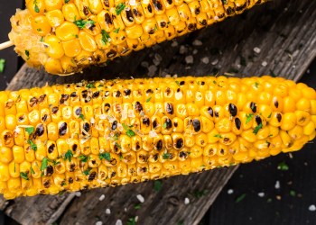 Delicious grilled corn