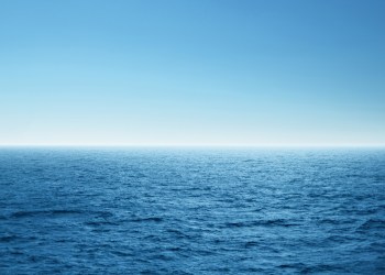 Blue open sea. Environment,travel and nature concept.