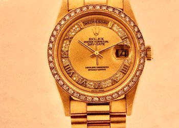 SCPD. A gold Rolex was one item taken.