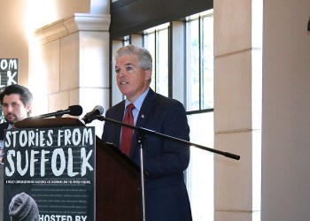 Suffolk County Executive Steve Bellone