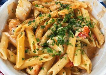 Bostwick's Seafood Pasta.