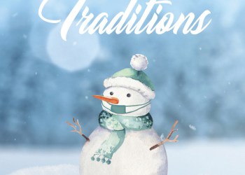 Our Virtual Holiday Show: Traditions poster.