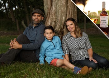 Montauk Daisy founders Juan and Bridget Micieli-Martinez and their son Benicio