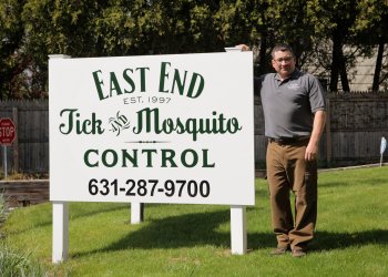 Brian Kelly of East End Tick & Mosquito Control