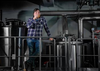 Rob Raffa, owner of übergeek Brewing Company