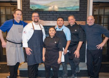 Chefs that night were Brian Burner, Randall Wilson, Angelina de la Luz, Juan Vargus, Dominick Scotto and Thomas Lopez