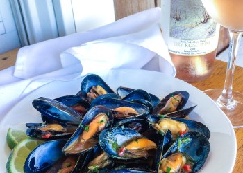 Chef Jeffrey Uguil's Mussels in Red Thai Curry Broth