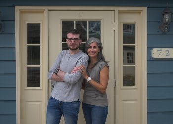 Sean and Theresa DeMarco, owners of One for All in Southold