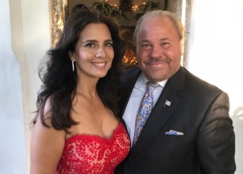 Bo Dietl and fiancé Margo Urban