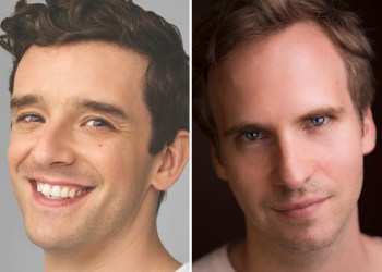 Michael Urie and Ryan Spahn in 