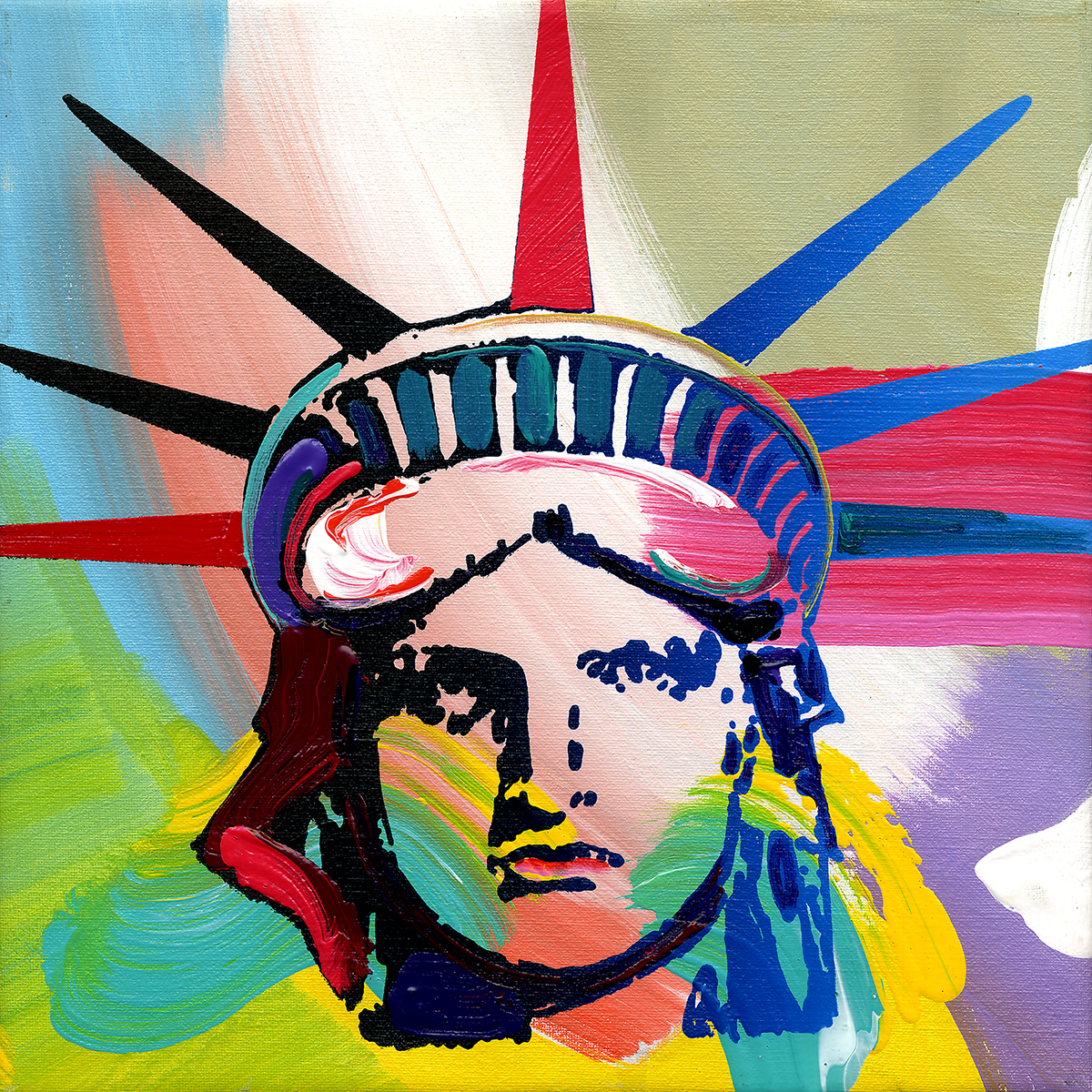 'Liberty' by Peter Max 