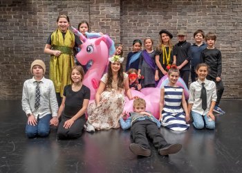 The Kids Theater Camp performance at the Bay Street Theater in Sag Harbor, New York on April 26, 2019