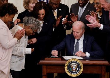 President Joe Biden signs Juneteenth National Independence Day Act into law