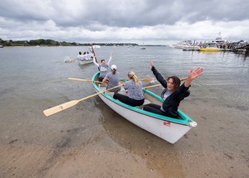 Whaleboat racing is the signature event of HarborFest, which returns this year on September 11 and 12