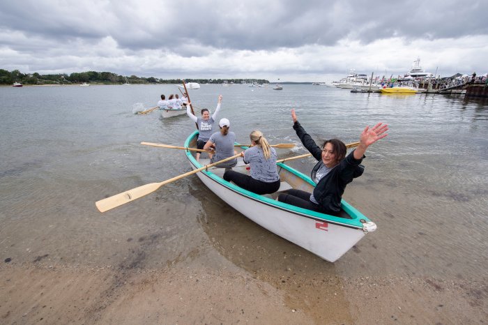 Whaleboat racing is the signature event of HarborFest, which returns this year on September 11 and 12