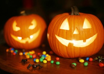 Happy Halloween jack-o-lanterns pumpkins fun on the North Fork