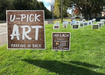 U-Pick Art at Alex Ferrone Gallery in Cutchogue