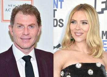 How could Bobby Flay say no when Scarlett Johansson calls for Thanksgiving help?