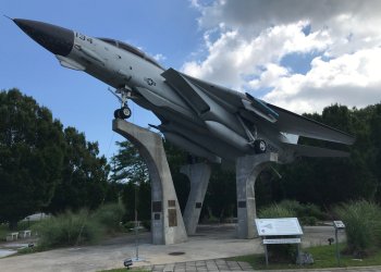 F-14A Tomcat on display at former Grumman property in Calverton