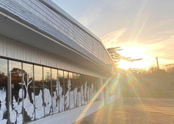 East End Food Market murals in process