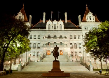 New York State budget passed in the Capitol on April 9