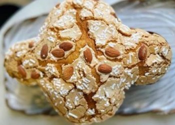 Colomba, Italian Easter Cake, at Buongiorno Bakery in Montauk