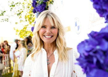 Christie Brinkley in Bridgehampton