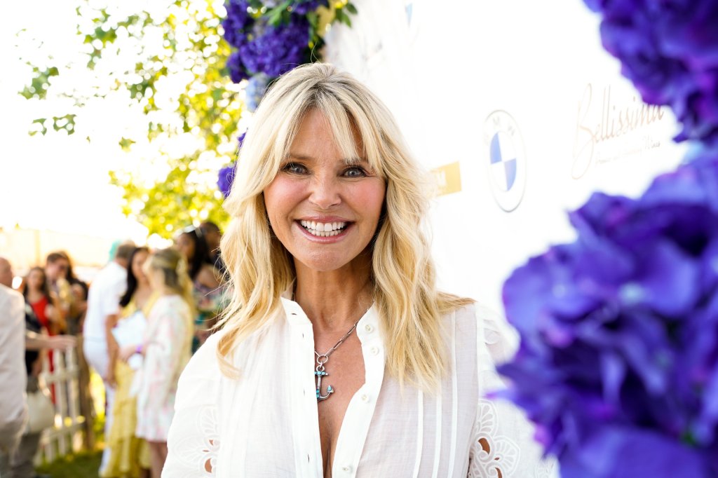 Christie Brinkley in Bridgehampton