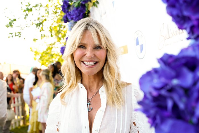 Christie Brinkley in Bridgehampton