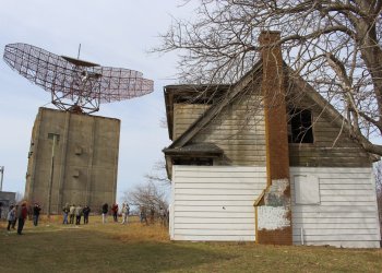 SAGE radar tower at Camp Hero in Montauk