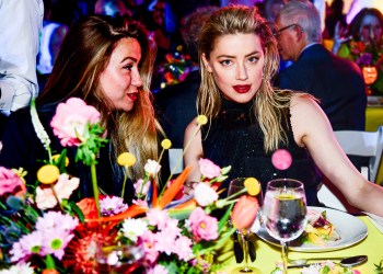 Amber Heard at a 2019 Planned Parenthood Gala