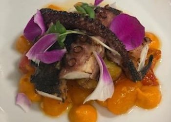 The Preston House grilled octopus