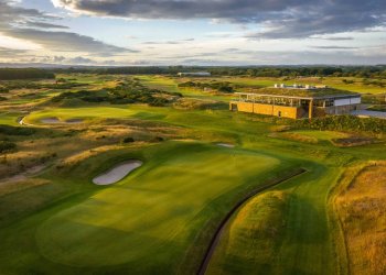 Dundonald Links golf course in Scotland