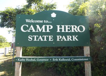 Camp Hero State Park in the Hamptons