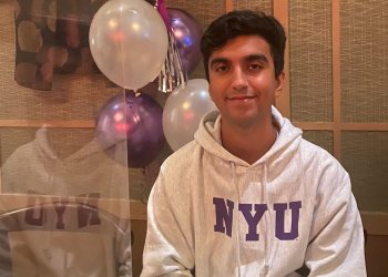 Devesh Samtani celebrates his admission to NYU before a hit-and-run driver took his life in Amagansett