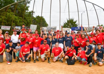 2021 East Hampton Artists and Writers Charity Softball Game players