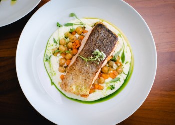 Springs Tavern and Grill chef Fabian Rodas's Pan-Seared Salmon