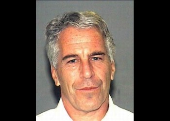 Jeffrey Epstein in his 2006 Palm Beach County Sheriff’s Department mug shot.