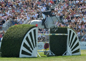 Five-time Olympian McLain Ward has won the Hampton Classic Grand Prix a record seven times.