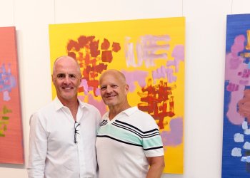 John McGovern, Mark Perry at a Coral Gables Museum reception