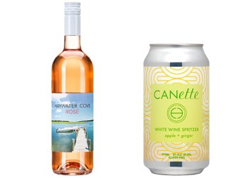 Chronicle Wines Haywater Rosé and CANette Apple + Ginger White Wine Spritzer