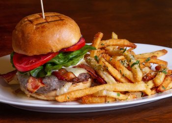 City Cellar Wine Bar & Grill's Cellar Burgers are a hit with locals