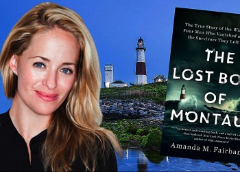 Amanda M. Fairbanks, author of The Lost Boys of Montauk